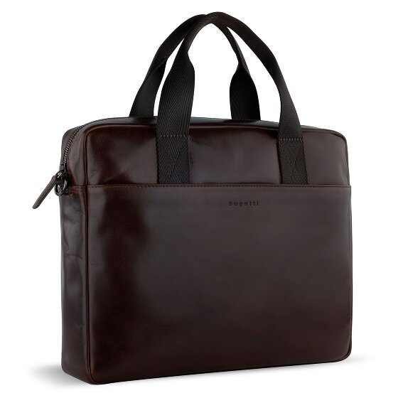 bugatti Romano Koffer Leer 38 cm Laptop compartiment