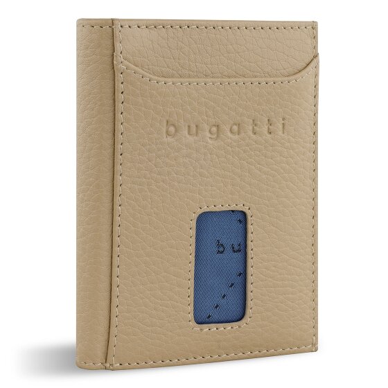 bugatti Secure Slim Portemonnee RFID-bescherming Leer 8 cm