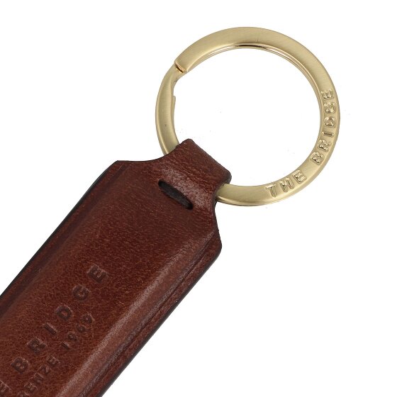 The Bridge Duccio Sleutelhanger Leer 10,5 cm
