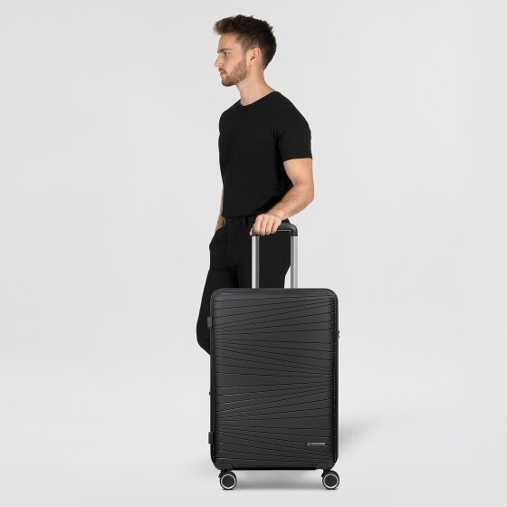 Franky Dallas 3.0 4-wiel trolley M 65 cm met rekbare vouw