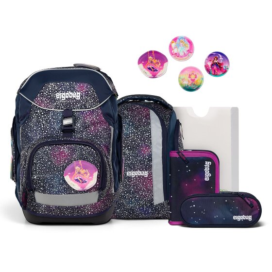 Ergobag Set rugzakken 6 st. incl. klittenbandset