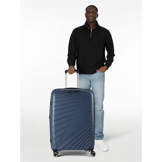 Benzi 5808 4 wielen Trolley 74 cm met uitbreidingsplooi