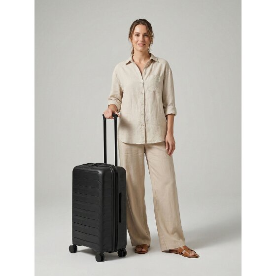 d&n Toronto 4 wielen Trolley M 65 cm met uitbreidingsplooi