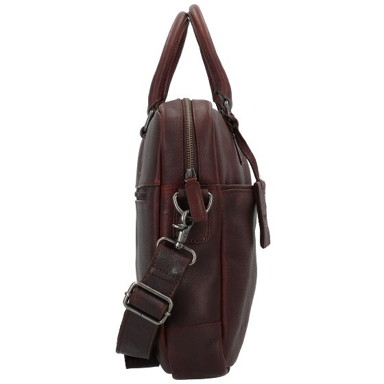Burkely Antieke Avery aktetas Leer 40 cm Laptopcompartiment