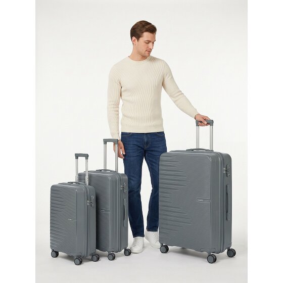 Travelite Pacific 4 wielen Kofferset 3-delig