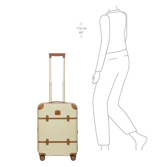 Bric's Bellagio 4 wielen Cabinewagen 55 cm