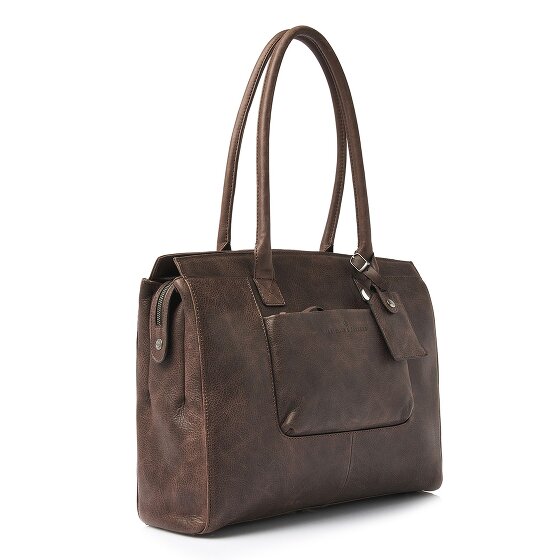 Castelijn & Beerens Carisma Schoudertas RFID Leer 38 cm Laptopcompartiment