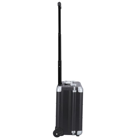 Alumaxx Zakelijke trolley met 2 wielen, Aluminium, laptopvak 37 cm