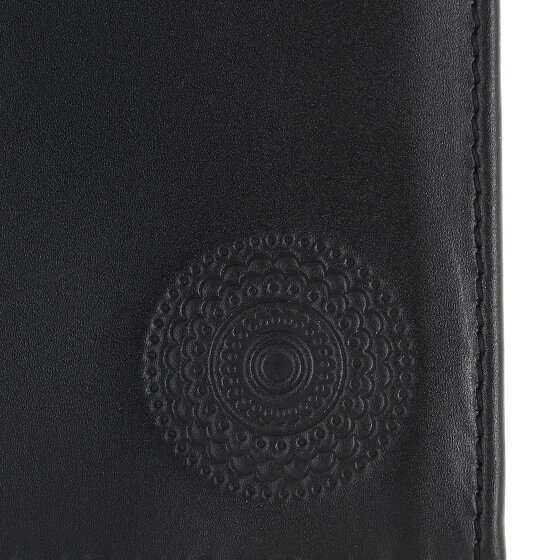 oxmox Leather Portemonnee RFID-bescherming Leder 13 cm