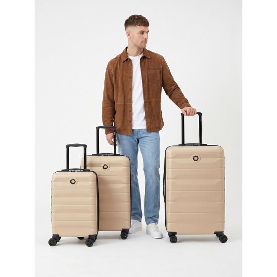 Delsey Paris Air Armour 4 wielen Kofferset 3-delig met uitbreidingsplooi