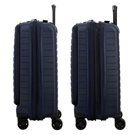 Jump Striper 4 wielen Cabinewagen 55 cm met uitbreidingsplooi