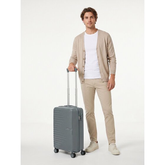 Travelite Pacific 4 wielen Cabinewagen S 55 cm