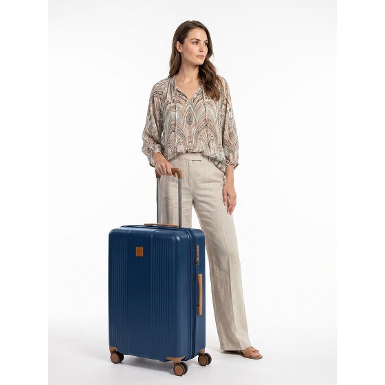 Bric's Ferrara 4 wielen Trolley M 69 cm met uitbreidingsplooi