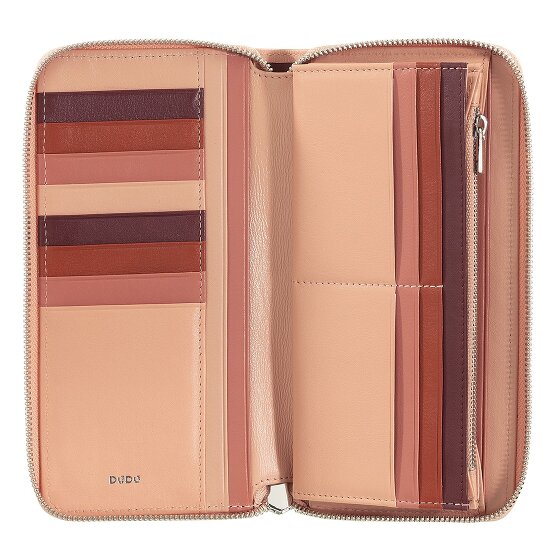 DuDu Portemonnee RFID-bescherming Leer 20 cm