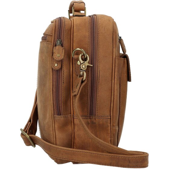 Harold's Antieke Leren Schoudertas 24 cm
