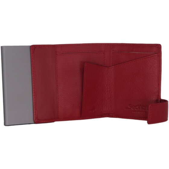 SecWal SecWal 2 Creditcard etui Portemonnee RFID Leer 9 cm