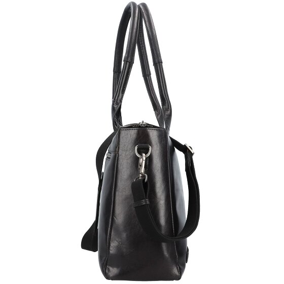 Plevier Rock Copal Schoudertas Leer 44 cm Laptop compartiment