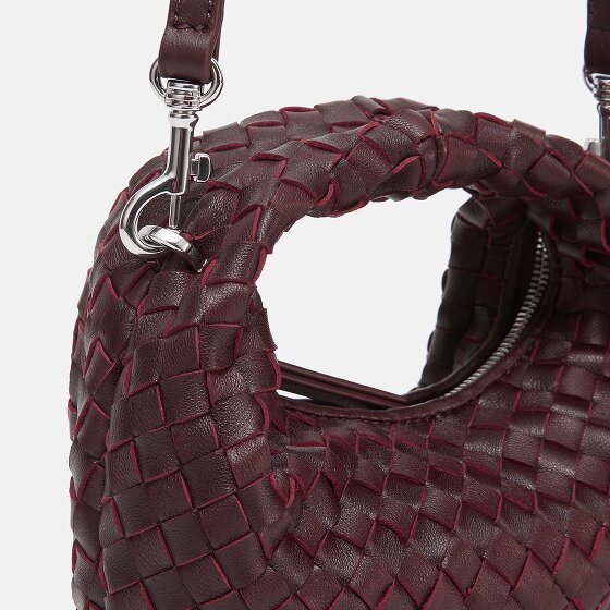 LES VISIONNAIRES Greta Micro weave Handtas Leder 20 cm