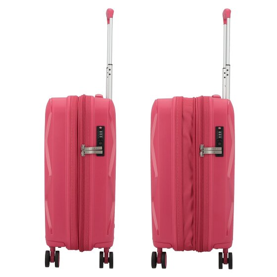 Gabol Infinity 4 wielen Cabinewagen 55 cm met uitbreidingsplooi