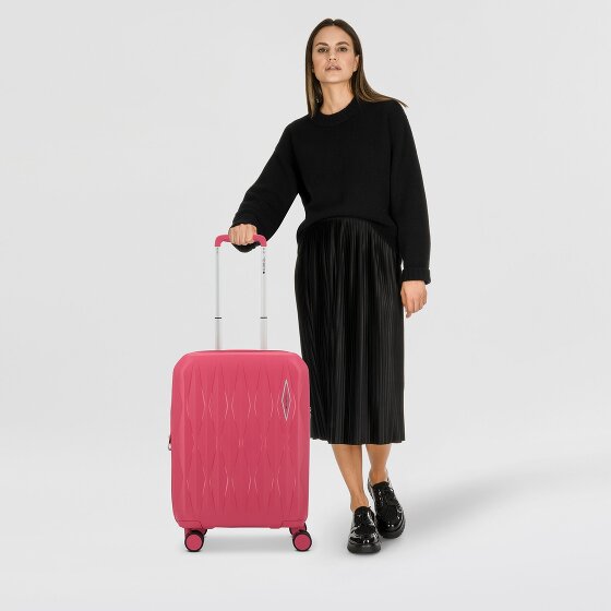Gabol Infinity 4 wielen Cabinewagen 55 cm met uitbreidingsplooi