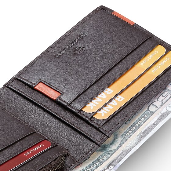 Roncato Monaco Portemonnee Leer 9 cm