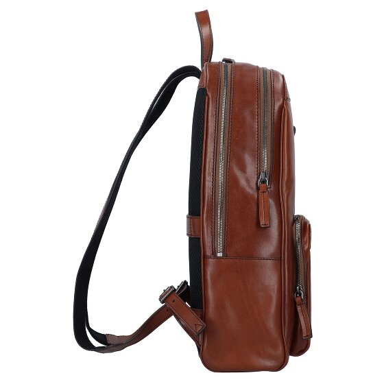 The Bridge Fabio Dagrugzak Leer 42 cm Laptop compartiment