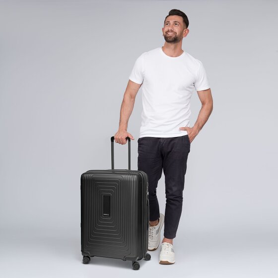 Redolz Essentials 14 4 wielen Trolley M 65 cm met uitbreidingsplooi