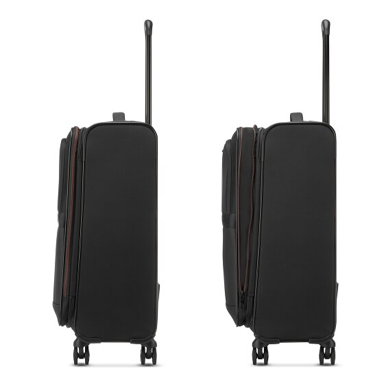 Roncato Metropolitan 4 wielen Trolley 66 cm met uitbreidingsplooi