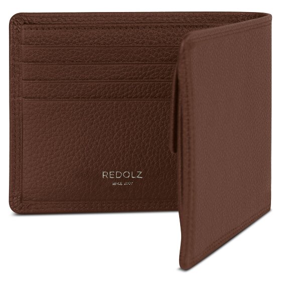 Redolz Leather Essentials QF portemonnee RFID leer 11,5 cm