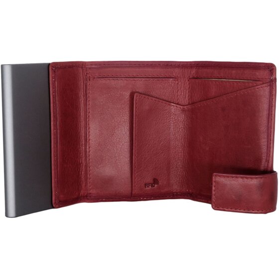 SecWal SecWal 2 Creditcard etui Portemonnee RFID Leer 9 cm