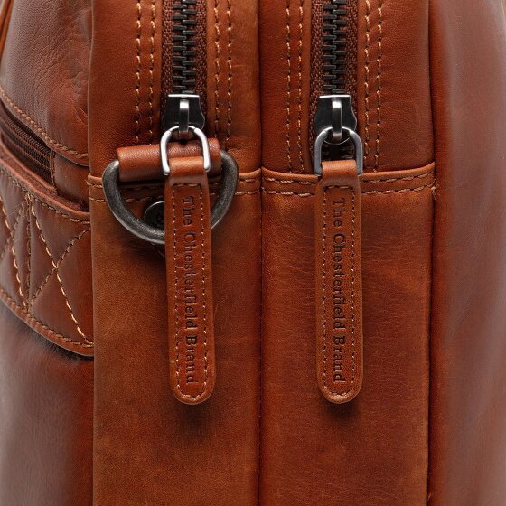 The Chesterfield Brand Fabian Koffer Leer 40 cm Laptop compartiment