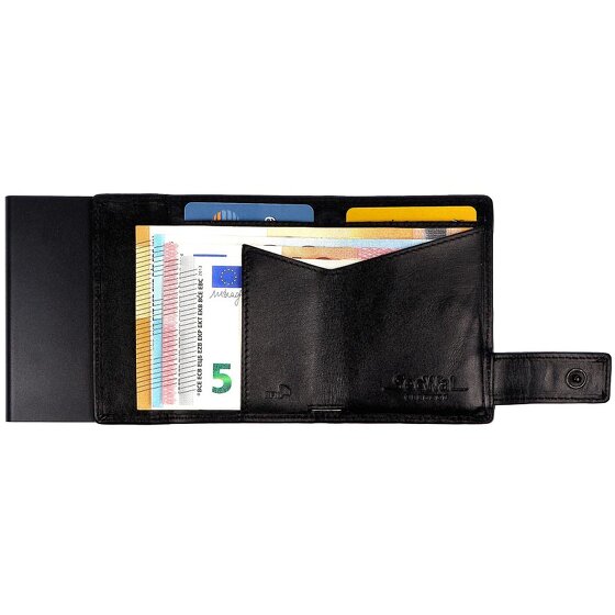 SecWal Kredietkaarthouder RFID leer 7 cm