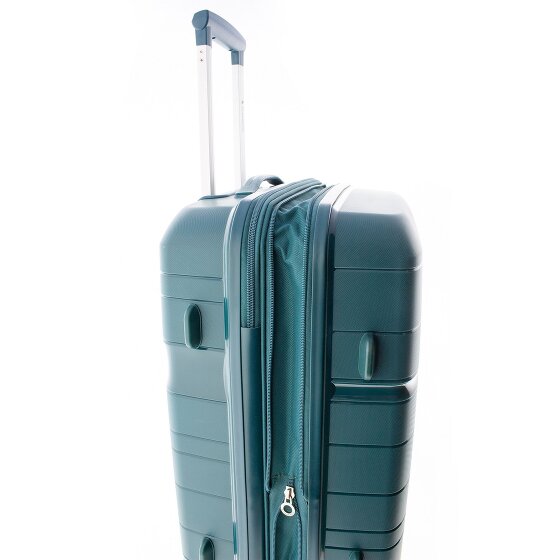 Gladiator 3800 4 wielen Trolley 67 cm met uitbreidingsplooi