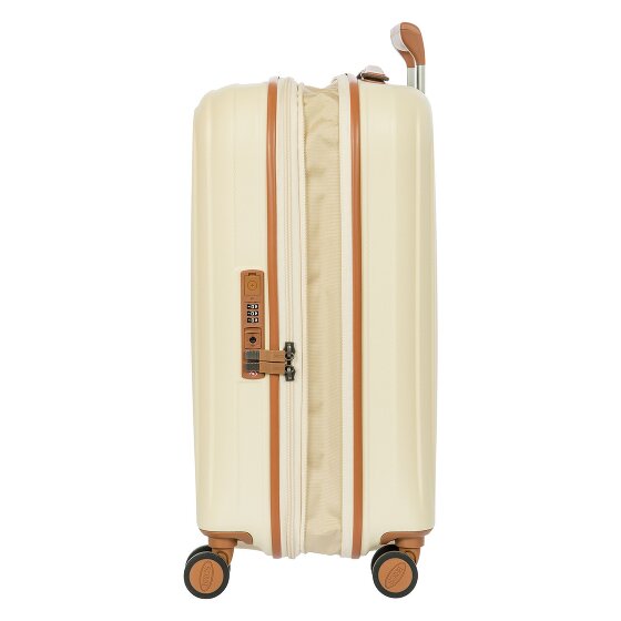 Bric's Taormina 4 wielen Trolley S 57 cm met uitbreidingsplooi