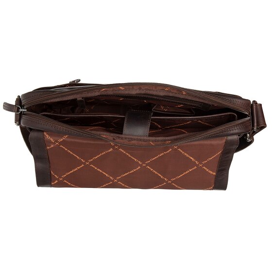 The Chesterfield Brand Gili Aktetas Messenger Leer 34 cm Laptop compartiment
