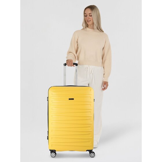 Benzi 5493 4 wielen Trolley L 77 cm met uitbreidingsplooi