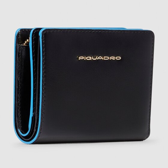Piquadro Blue Square Portemonnee RFID-bescherming Leder 11 cm