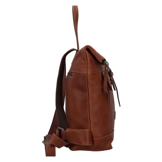Jack Kinsky Montreal Stad rugzak Leer 29 cm Jack Kinsky Montreal Stad rugzak Leer 29 cm