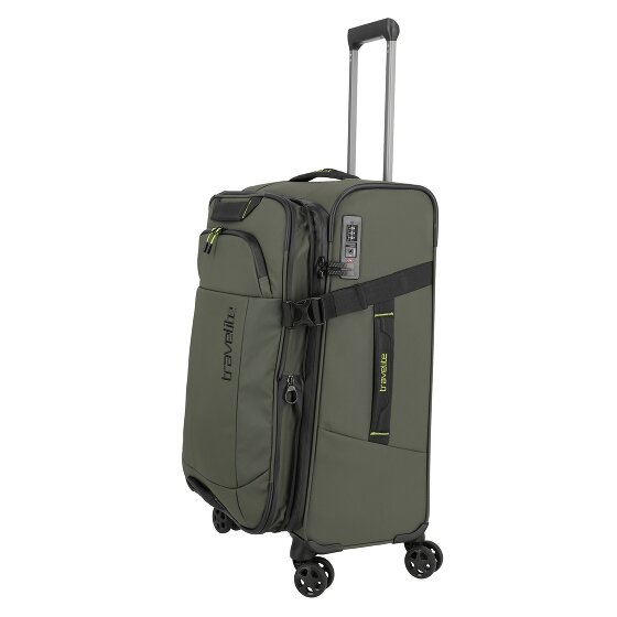 Travelite Briize 4 wielen Trolley M 67 cm met uitbreidingsplooi
