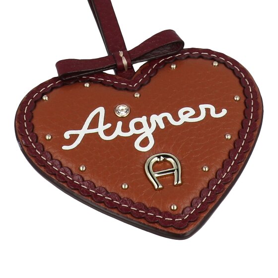 AIGNER Fashion tas tag leer 8 cm