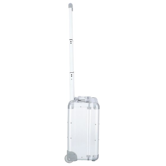 Alumaxx Zakelijke trolley met 2 wielen, Aluminium, laptopvak 37 cm