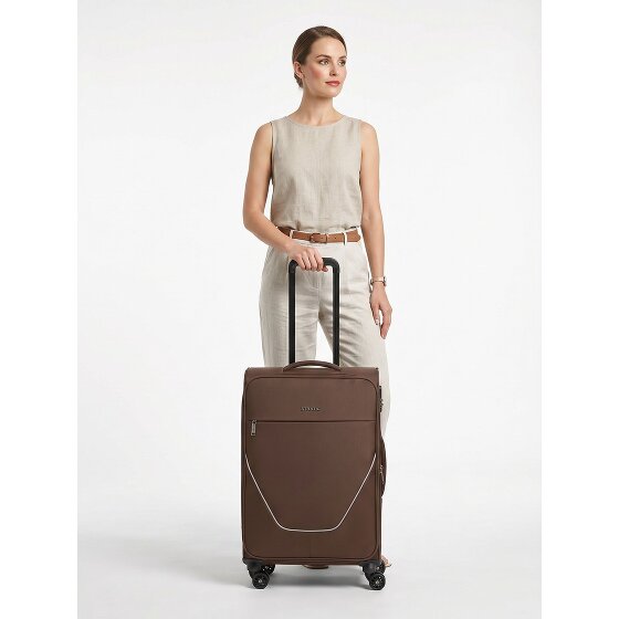 Stratic taska 4 wielen Trolley M 65 cm met uitbreidingsplooi
