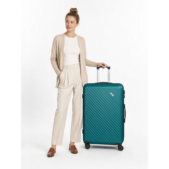 Check.In Paradise 2.0 4 wielen Trolley L 78 cm met uitbreidingsplooi