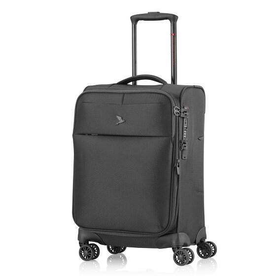 Pack Easy GoUp 4 wielen Cabinewagen S 53 cm met uitbreidingsplooi