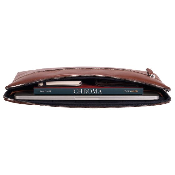 Leonhard Heyden Cambridge Laptophoes Leer 35 cm