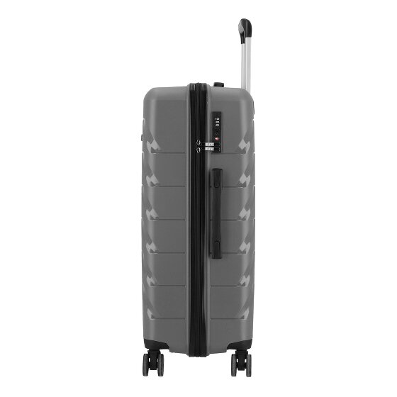 d&n Travel Line 4100 4 wielen Trolley L 74 cm