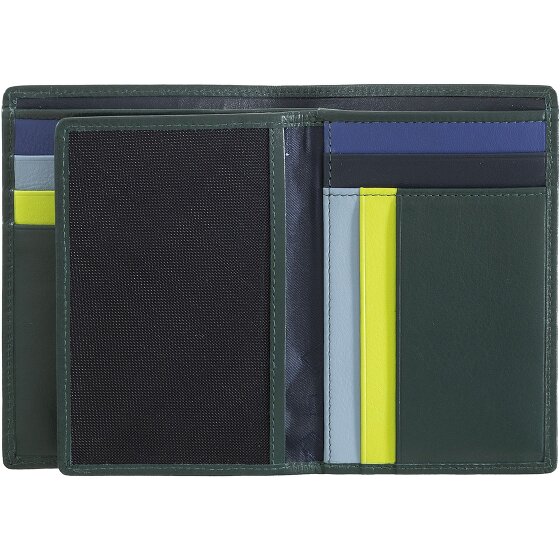 DuDu Tiberio Portemonnee RFID-bescherming Leder 9.5 cm