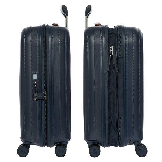 Bric's Taormina 4 wielen Trolley S 57 cm met uitbreidingsplooi