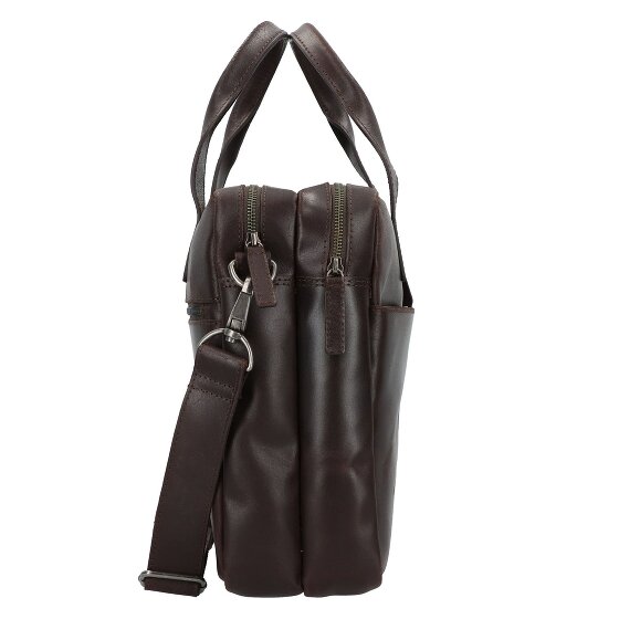 Burkely Vintage Jesse aktetas leer 42 cm laptop compartiment