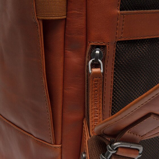 The Chesterfield Brand Calden Dagrugzak Leer 40 cm Laptop compartiment